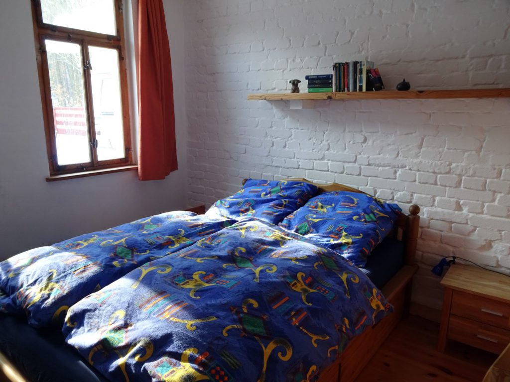 Ferienhaus Schlafzimmer Doppelbett